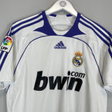 2007/08 REAL MADRID GUTI HAZ #14 HOME SHIRT (S) ADIDAS