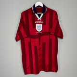 1997/99 ENGLAND AWAY SHIRT (XL) UMBRO