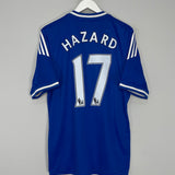 2013/14 CHELSEA HAZARD #17 HOME SHIRT (L) ADIDAS