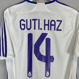 2007/08 REAL MADRID GUTI HAZ #14 HOME SHIRT (S) ADIDAS