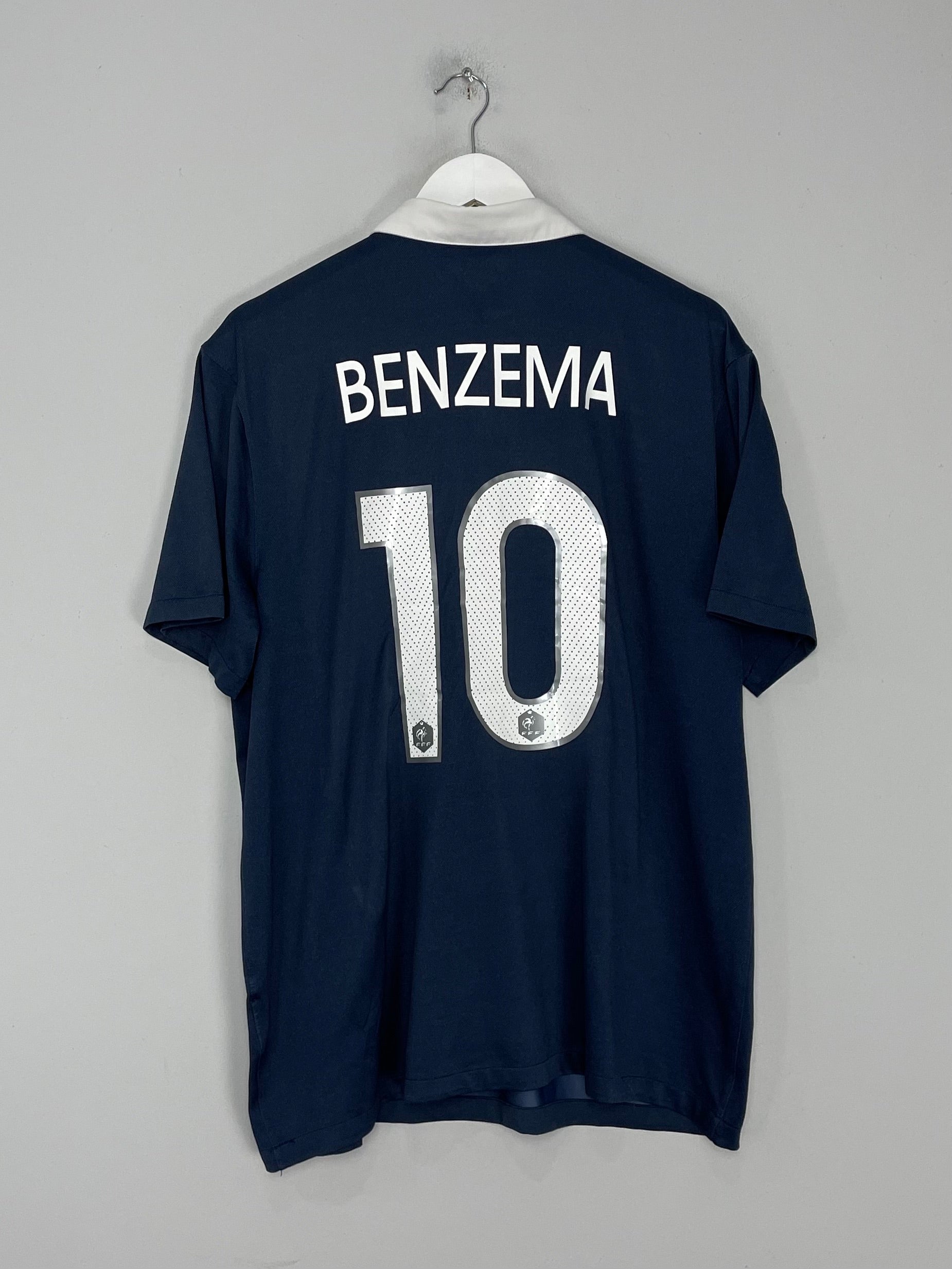 2014/16 FRANCE BENZEMA #10 HOME SHIRT (XL) NIKE