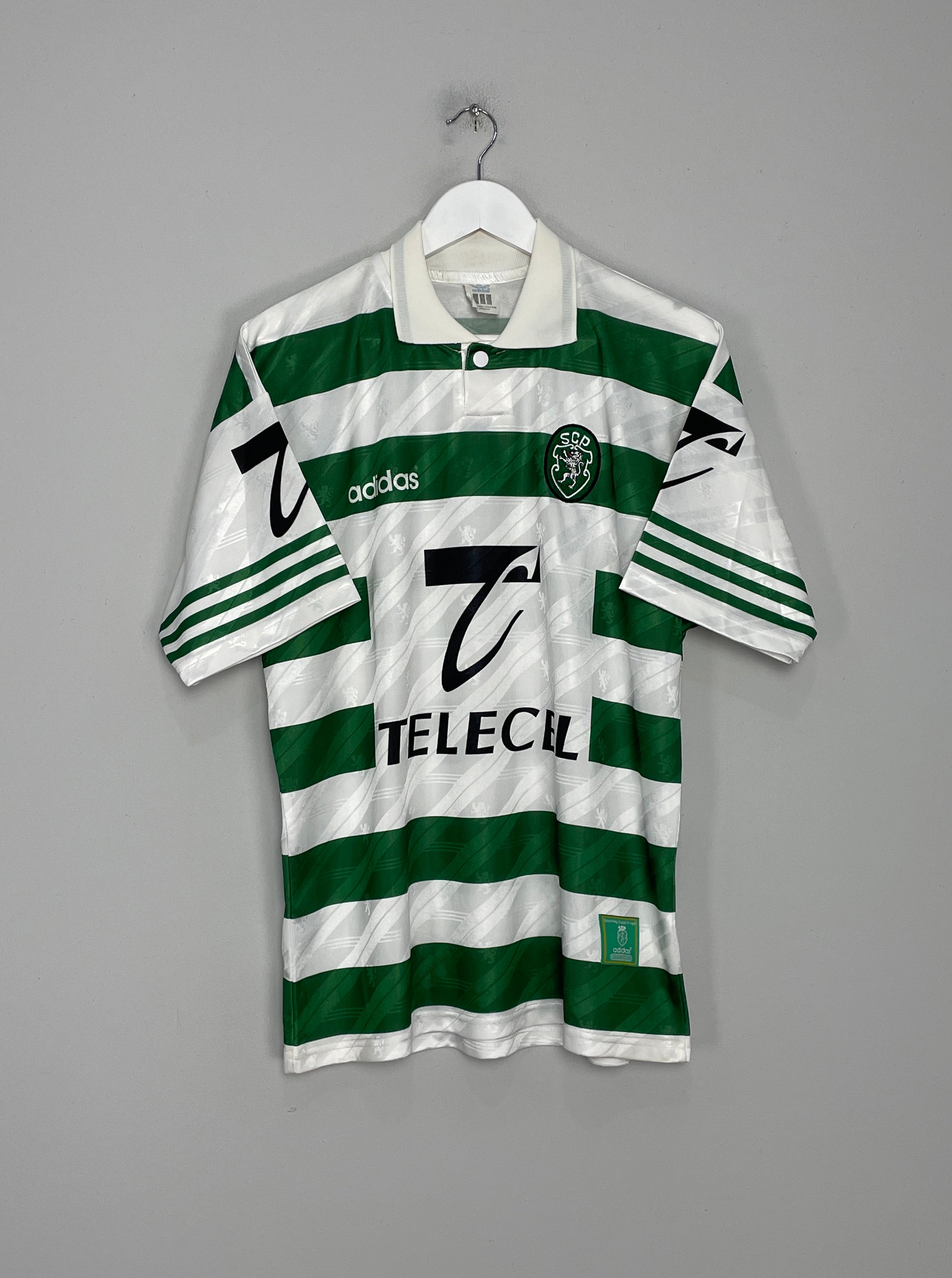 1996/98 SPORTING LISBON HOME SHIRT (M) ADIDAS