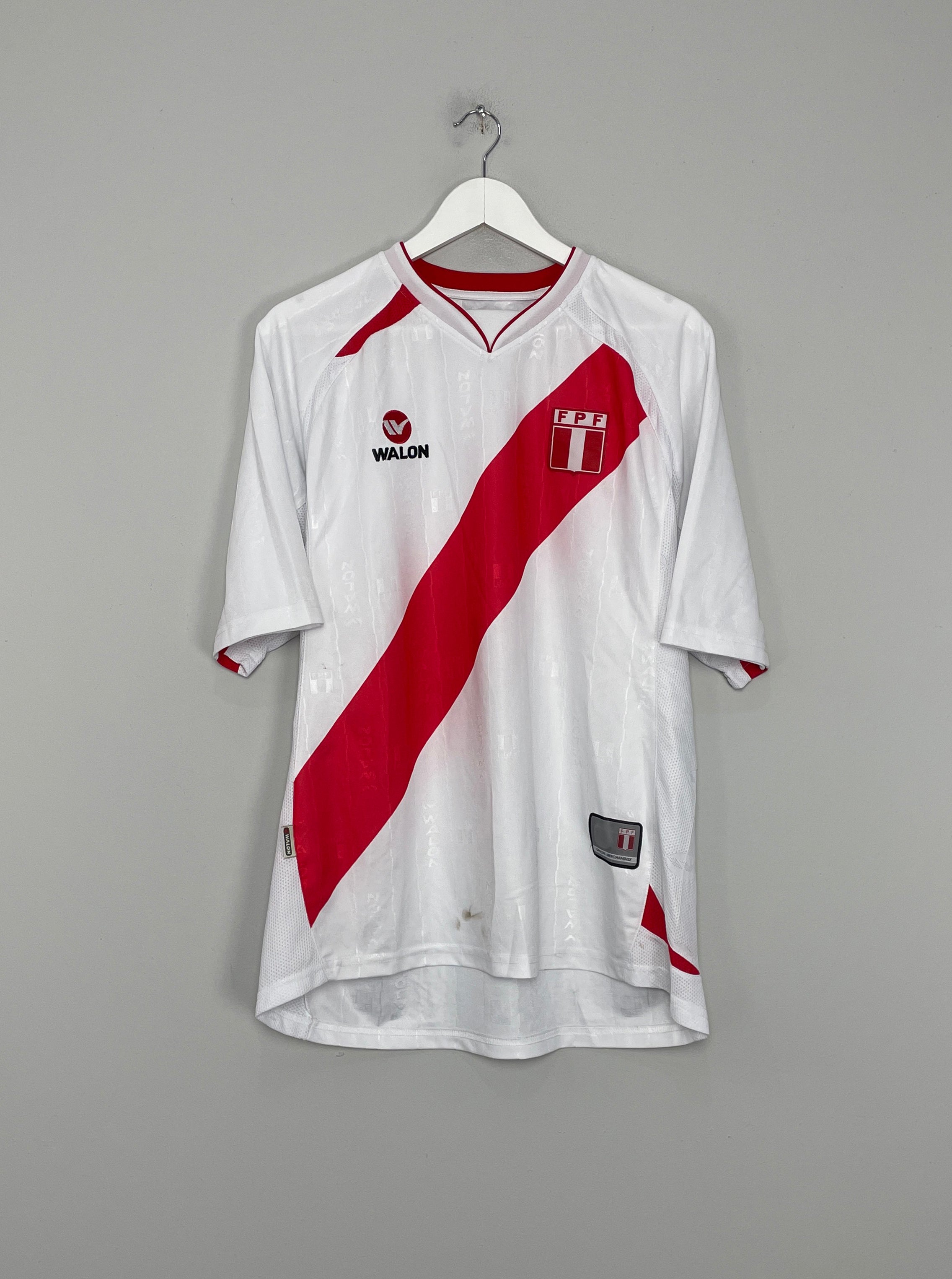 2007/10 PERU HOME SHIRT (L) WALON