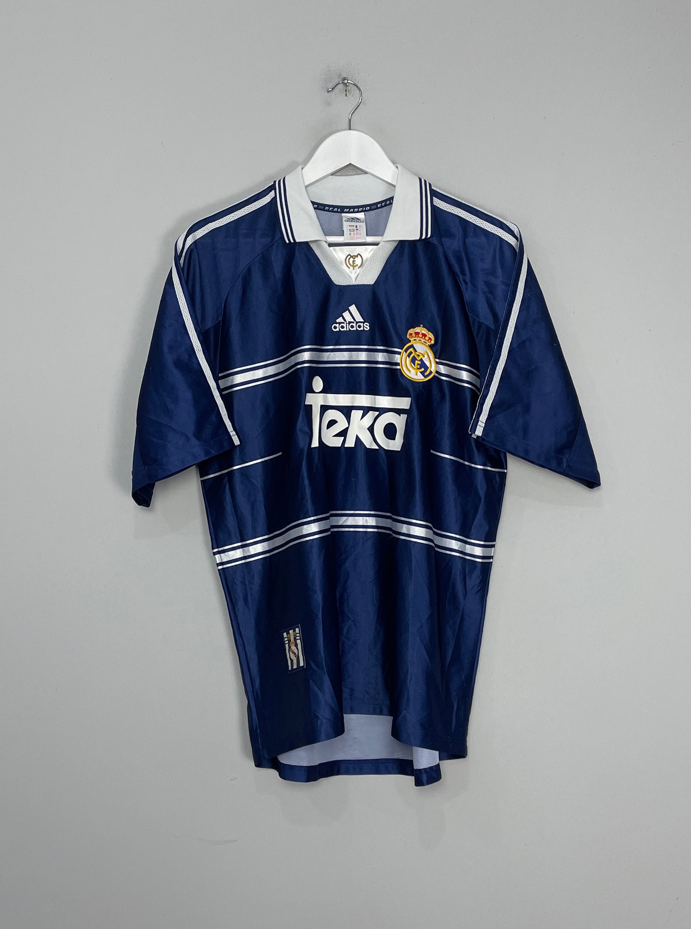 1998/99 REAL MADRID AWAY SHIRT (M) ADIDAS