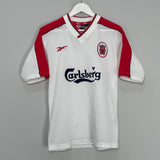 1998/00 LIVERPOOL AWAY SHIRT (S) REEBOK