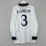 2019/20 REAL MADRID R.CARLOS #3 L/S ICONS SHIRT (XL) ADIDAS