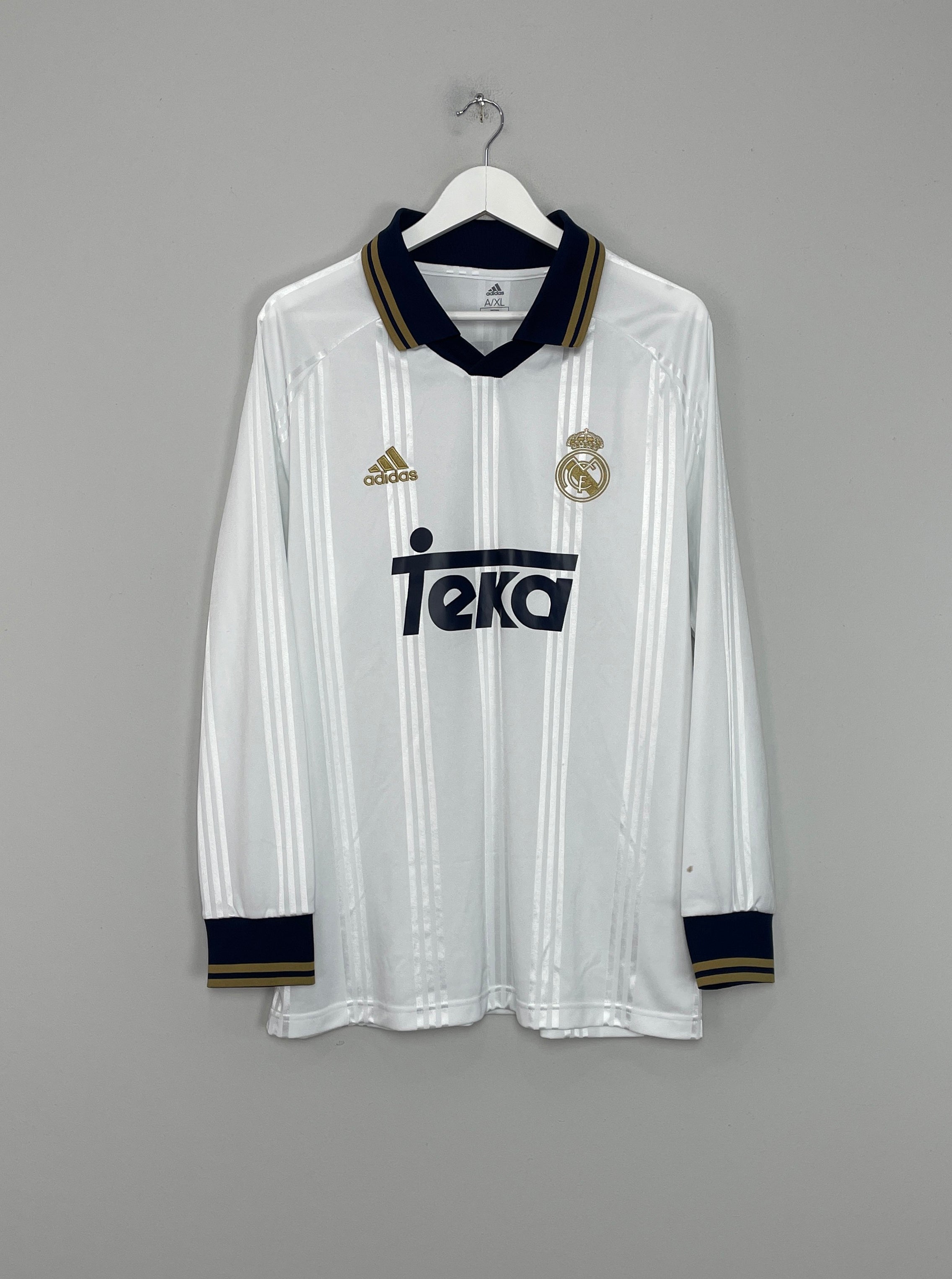 2019/20 REAL MADRID R.CARLOS #3 L/S ICONS SHIRT (XL) ADIDAS