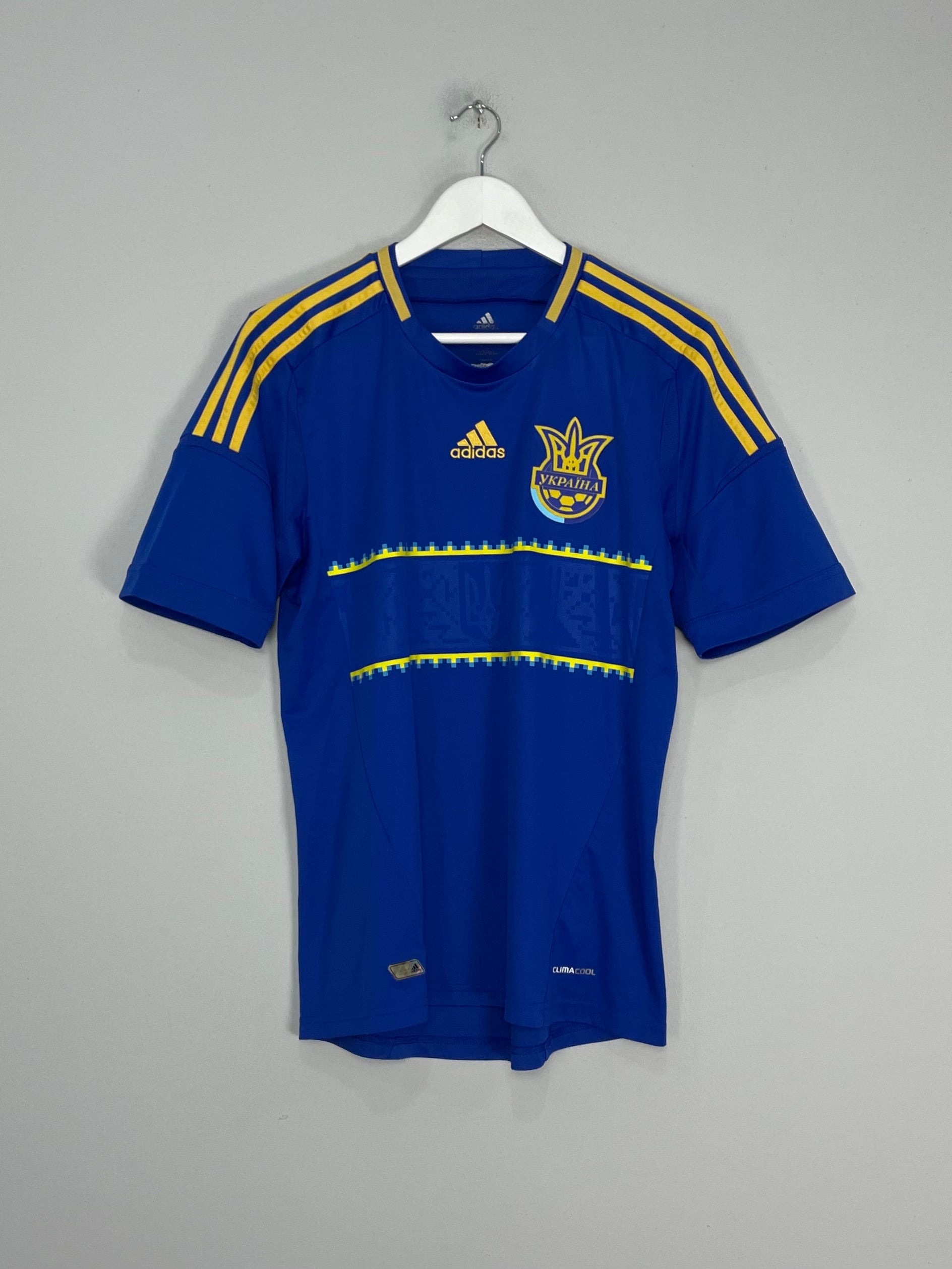 2012/13 UKRAINE AWAY SHIRT (M) ADIDAS