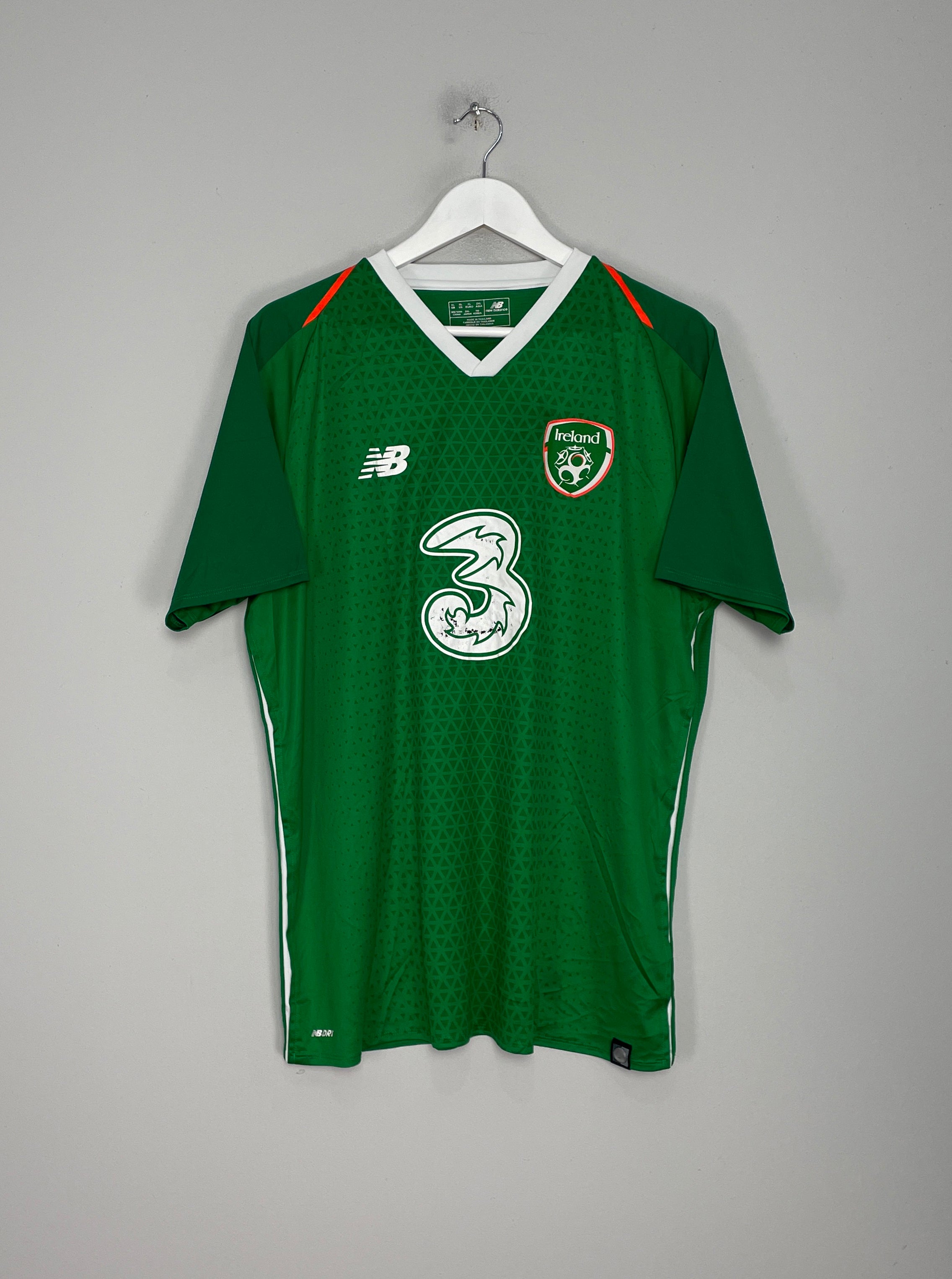 2018/19 IRELAND HOME SHIRT (XL) NEW BALANCE