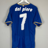 2008/09 ITALY DEL PIERO #7 HOME SHIRT (L) PUMA