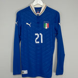 2012/13 ITALY PIRLO #21 L/S HOME SHIRT (M) PUMA