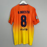 2012/13 BARCELONA A.INIESTA #8 AWAY SHIRT (L) NIKE