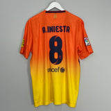 2012/13 BARCELONA A.INIESTA #8 AWAY SHIRT (L) NIKE