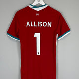 2020/21 LIVERPOOL ALLISON #1 HOME SHIRT (S) NIKE