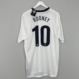 2013 ENGLAND ROONEY #10 *BNWT* HOME SHIRT (XL) NIKE