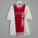 2004/05 AJAX DE BOER #5 HOME SHIRT (L) ADIDAS