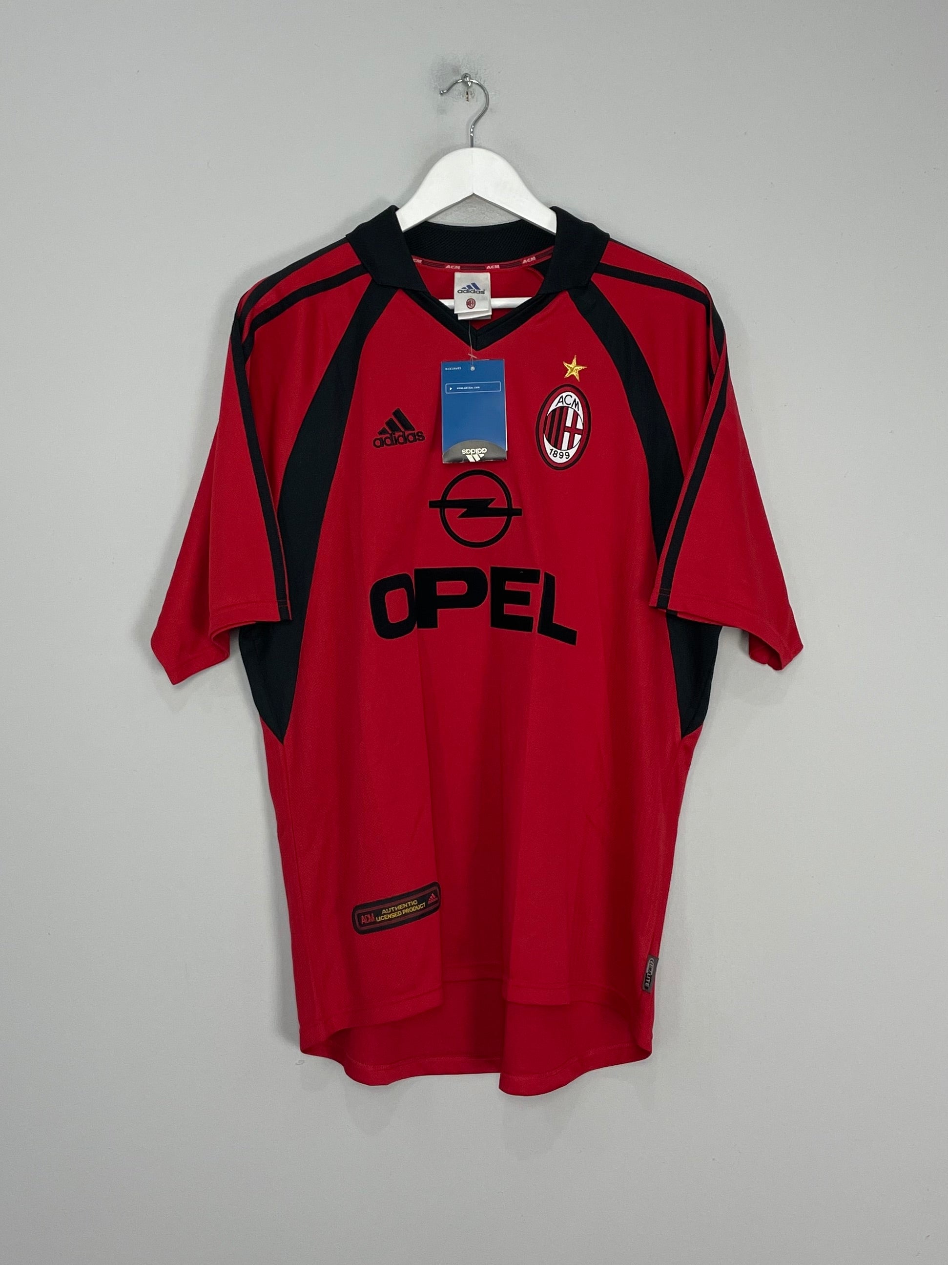 2001/02 AC MILAN *BNWT* THIRD SHIRT (L) ADIDAS