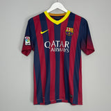 2013/14 BARCELONA MESSI #10 HOME SHIRT (S) NIKE