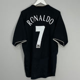 2003/05 MANCHESTER UNITED RONALDO #7 AWAY SHIRT (M) NIKE