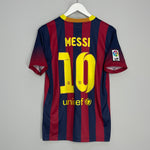 2013/14 BARCELONA MESSI #10 HOME SHIRT (S) NIKE