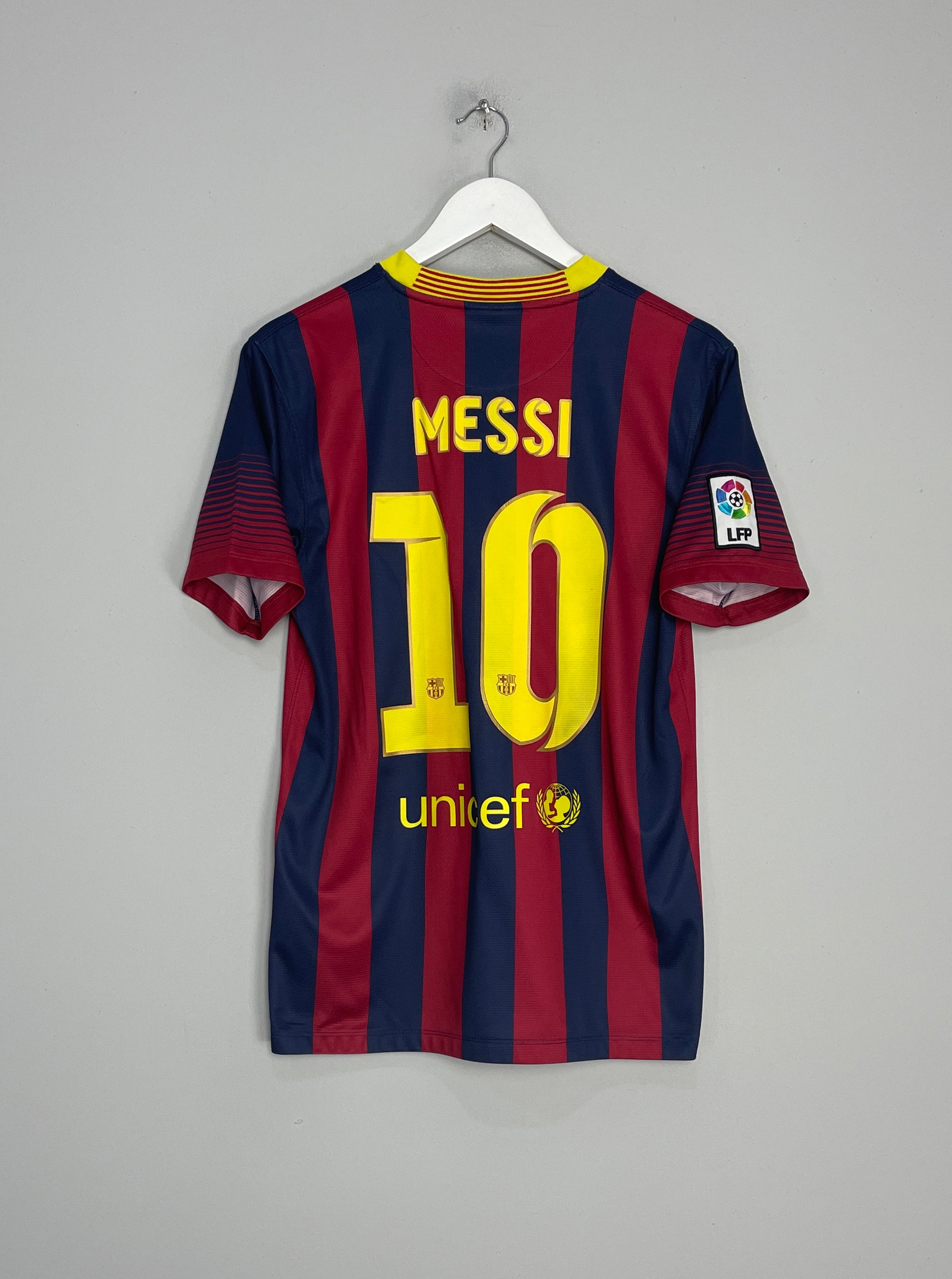 2013/14 BARCELONA MESSI #10 HOME SHIRT (S) NIKE