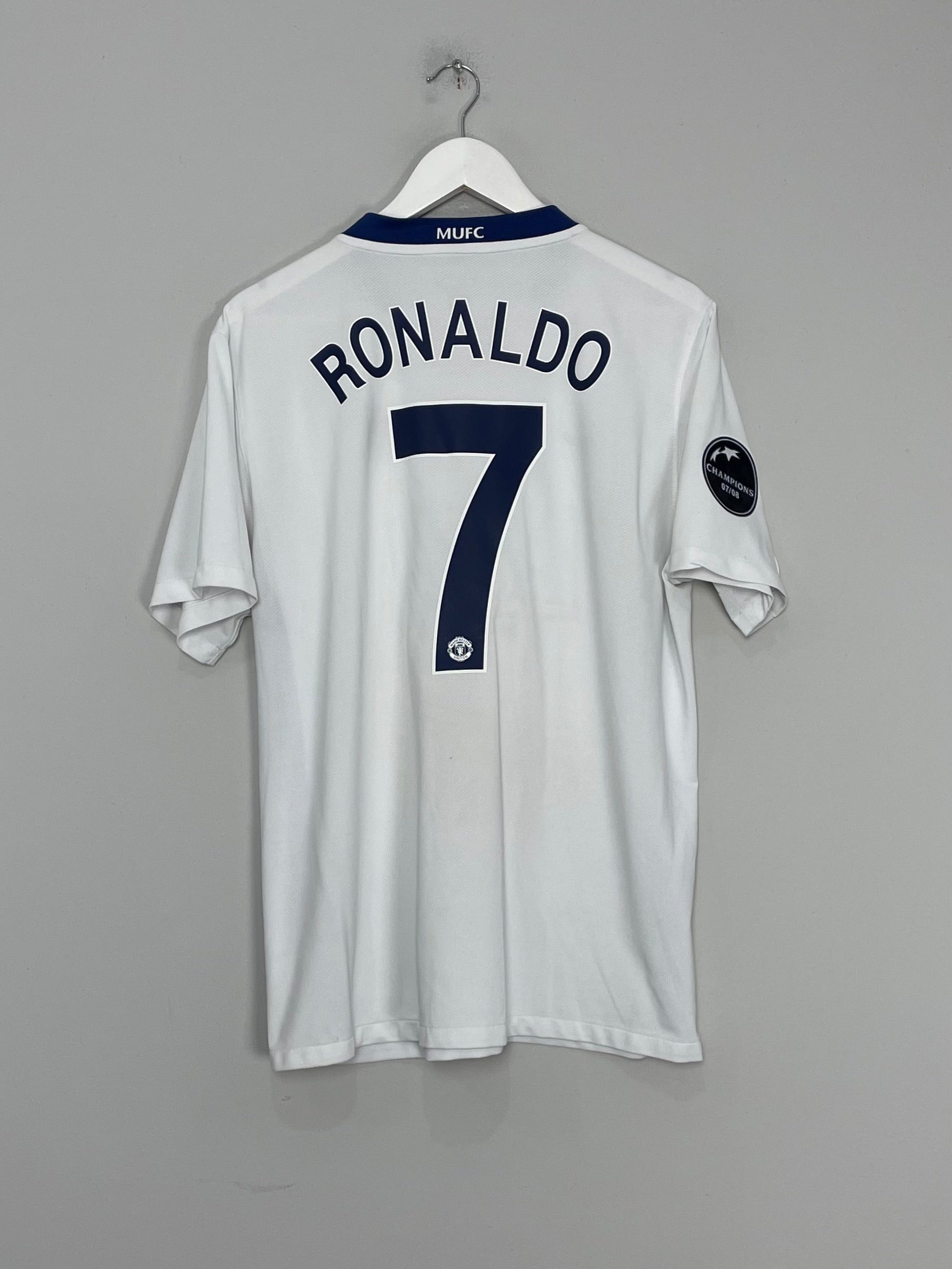 2008/09 MANCHESTER UNITED RONALDO #7 AWAY SHIRT (L) NIKE