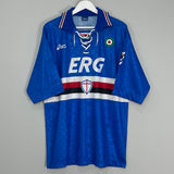 1994/95 SAMPDORIA HOME SHIRT (XL) ASICS