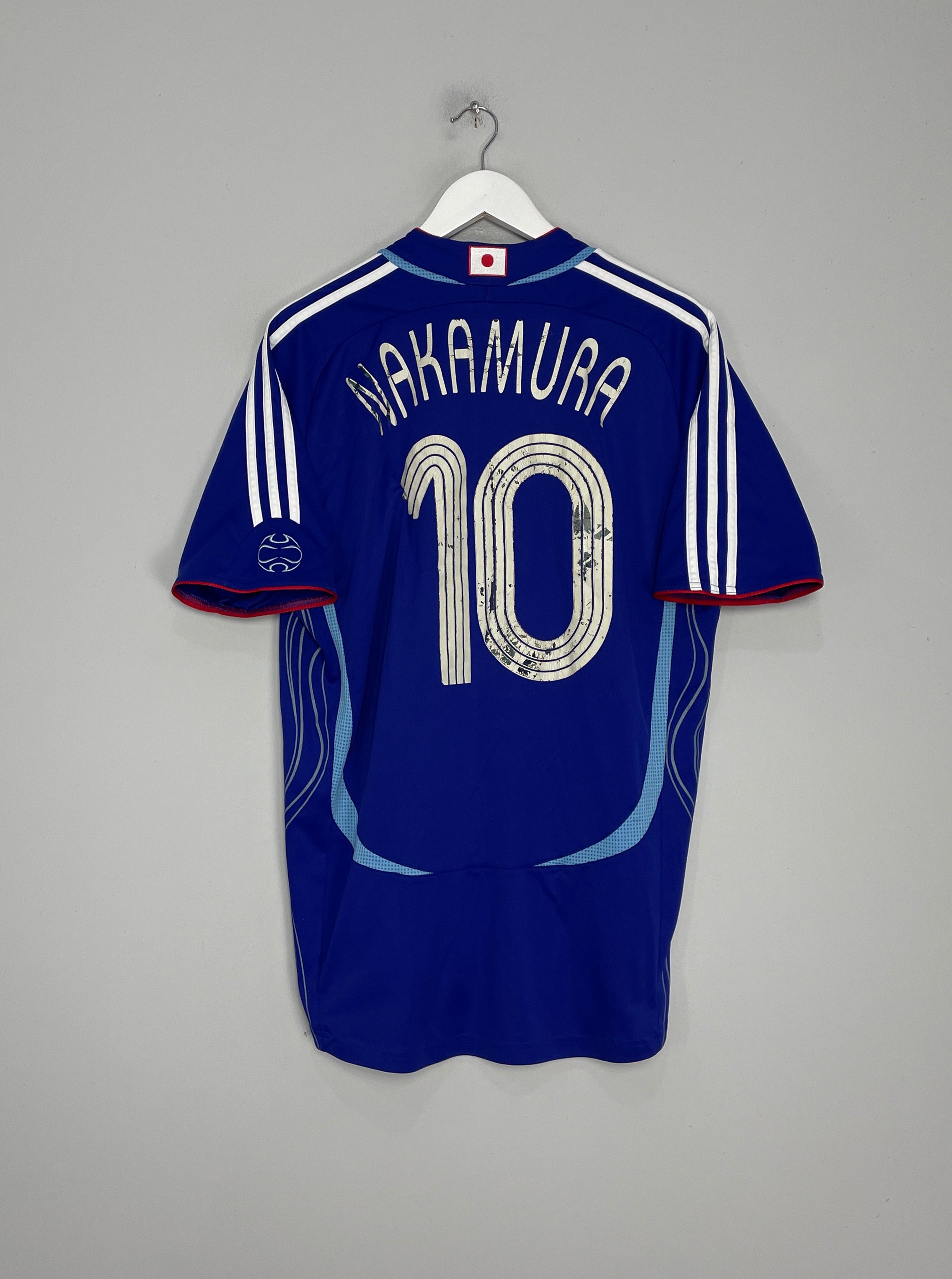 2006/07 JAPAN NAKAMURA #10 HOME SHIRT (L) ADIDAS