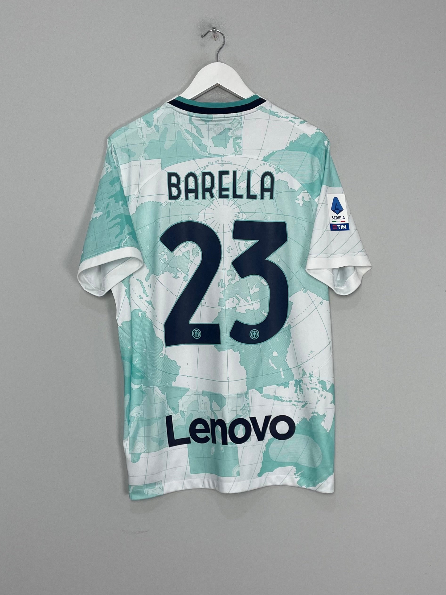 2022/23 INTER MILAN BARELLA #23 AWAY SHIRT (L) NIKE