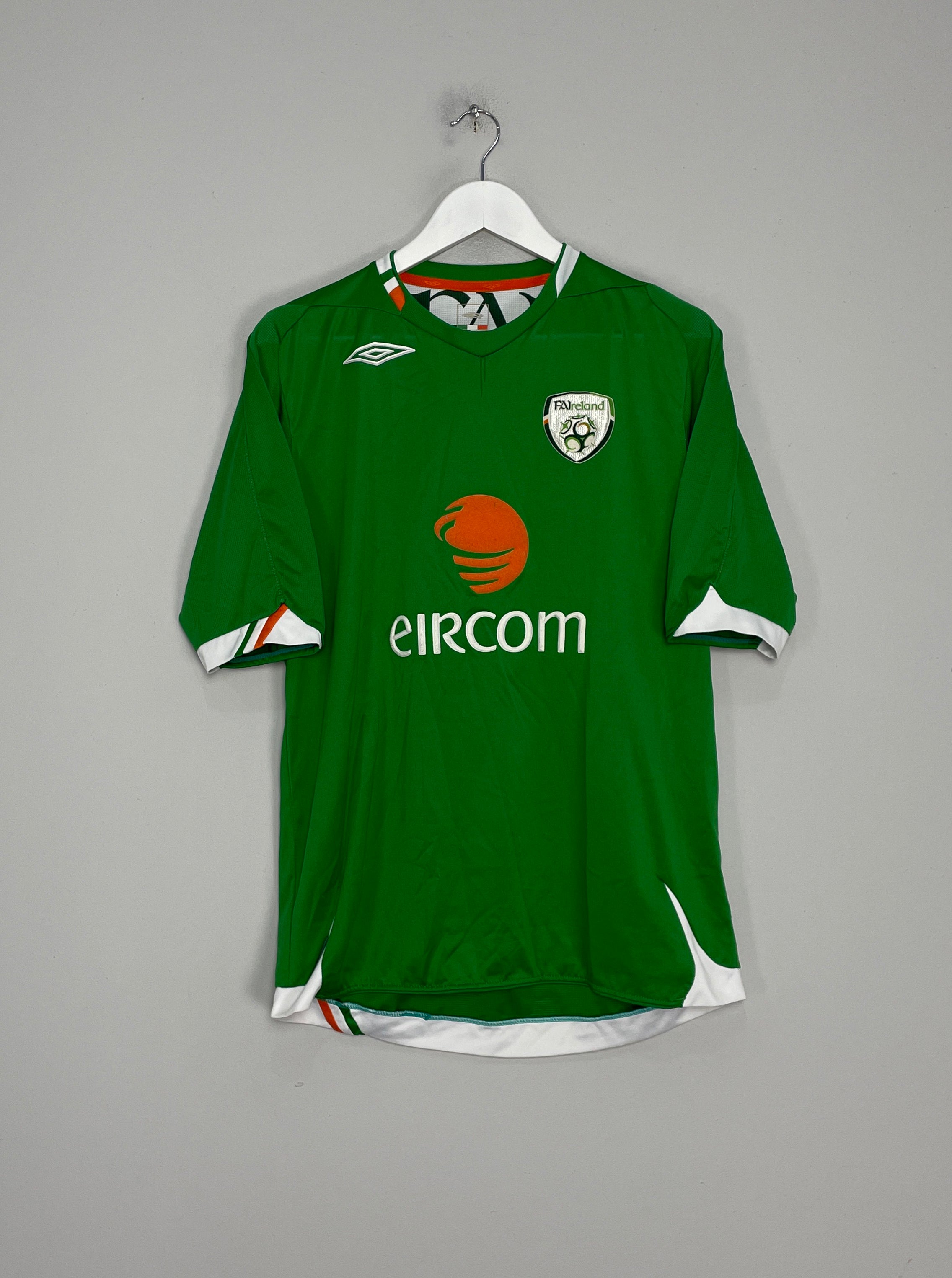 2006/07 IRELAND HOME SHIRT (L) UMBRO