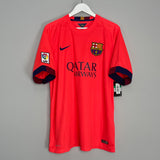 2014/15 BARCELONA MESSI #10 *BNWT* AWAY SHIRT (XL) NIKE