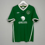 2010/11 IRELAND *SIGNED* HOME SHIRT (XL) UMBRO