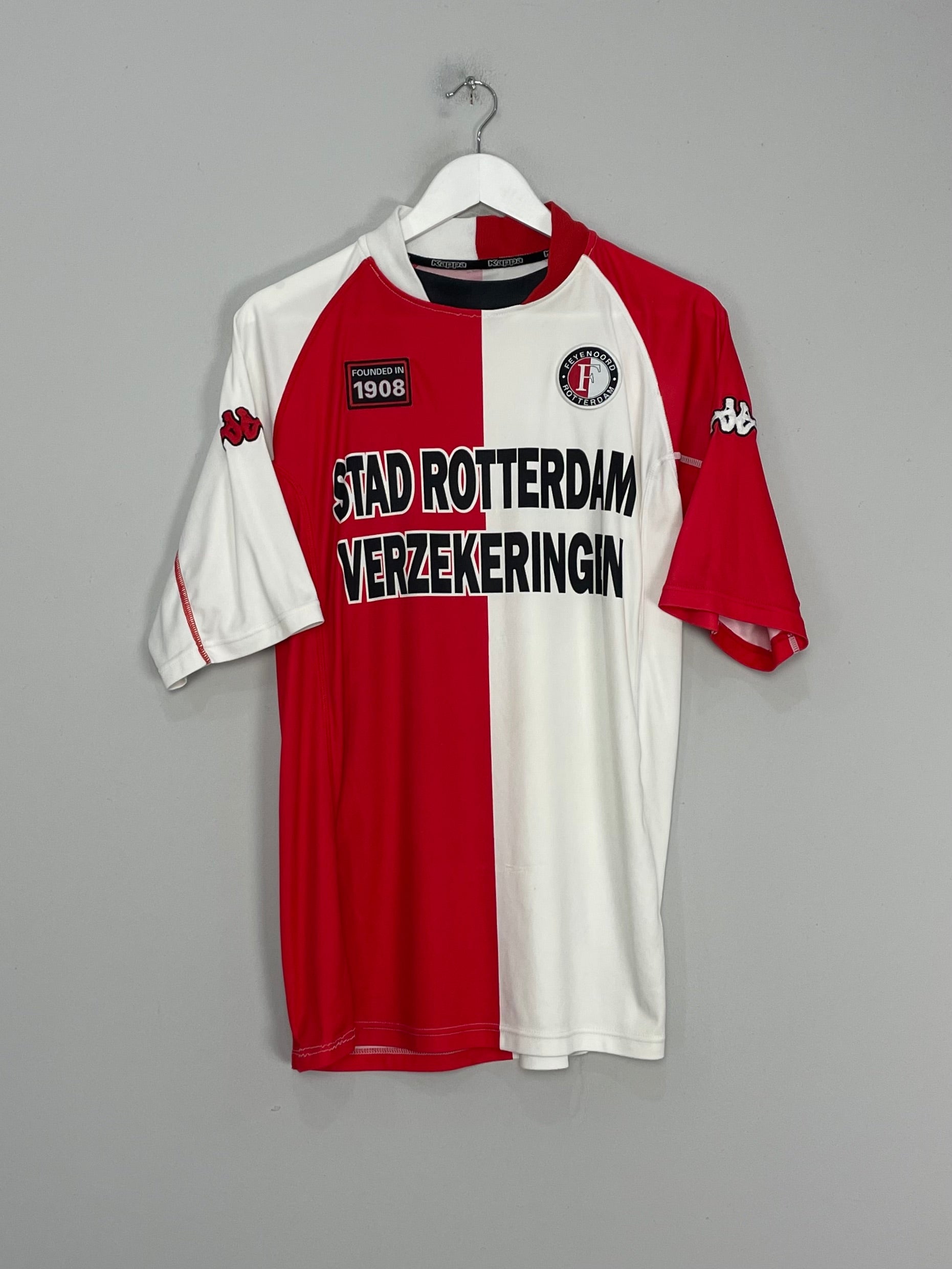 2003/04 FEYENOORD HOME SHIRT (L) KAPPA