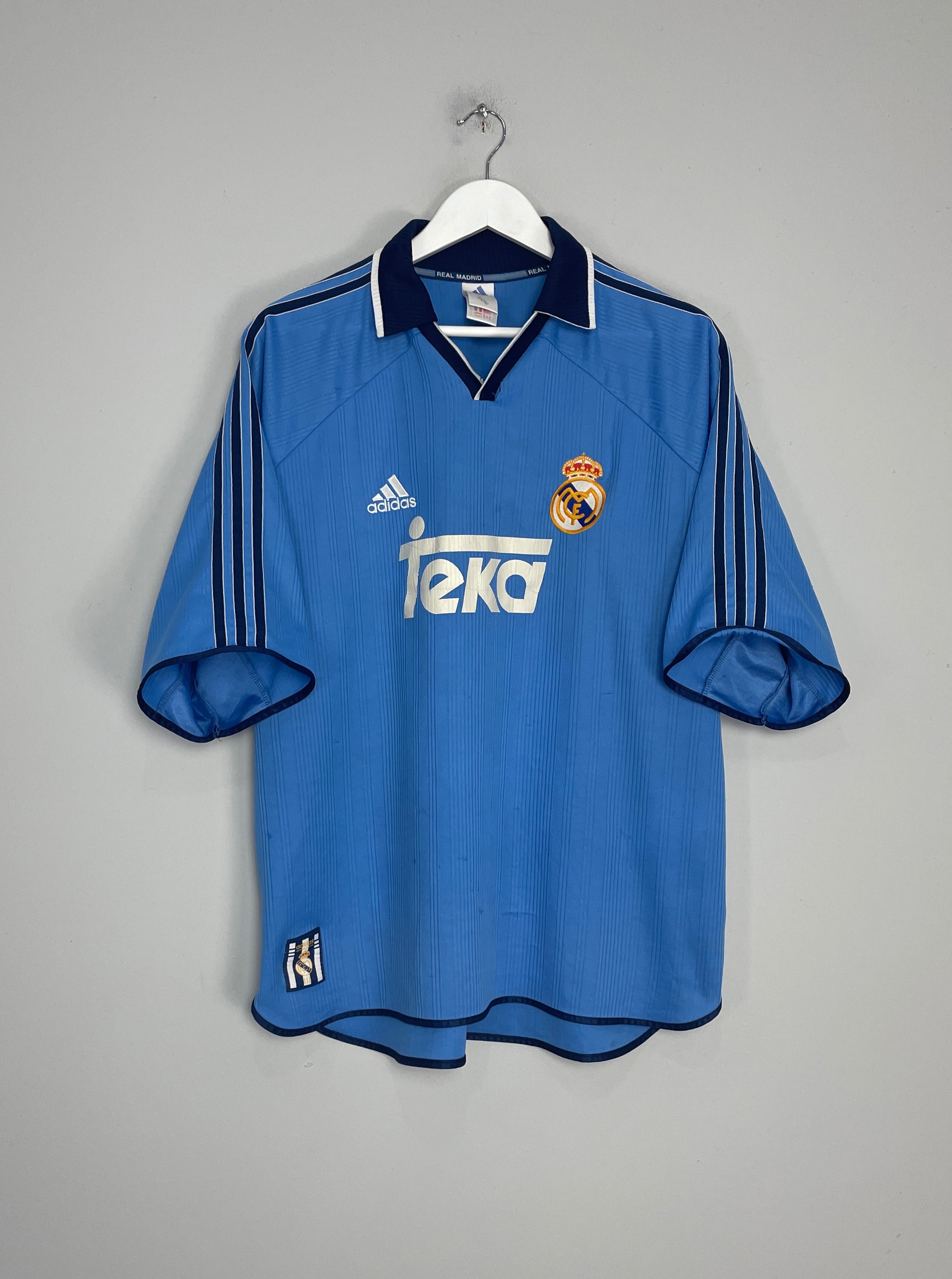 1999/00 REAL MADRID THIRD SHIRT (XL) ADIDAS