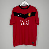 2009/10 MANCHESTER UNITED ROONEY #10 HOME SHIRT (XL) NIKE