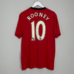 2009/10 MANCHESTER UNITED ROONEY #10 HOME SHIRT (XL) NIKE