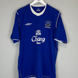 2004/05 EVERTON HIBBERT #22 HOME SHIRT (XL) PUMA