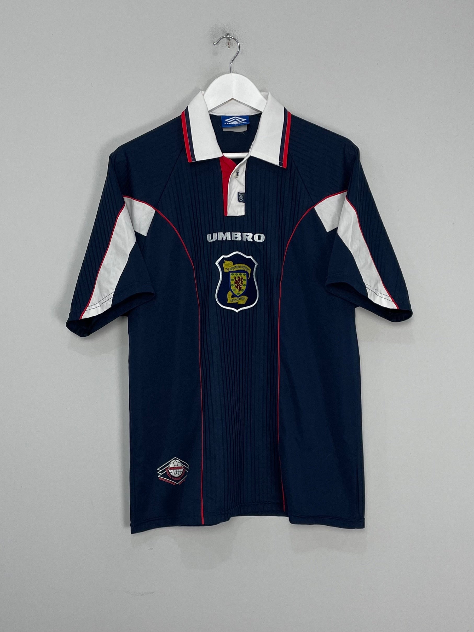 1996/98 SCOTLAND HOME SHIRT (L) UMBRO