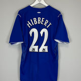 2004/05 EVERTON HIBBERT #22 HOME SHIRT (XL) PUMA