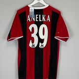 2003/04 MANCHESTER CITY ANELKA #39 *BNWT* AWAY SHIRT (M) REEBOK