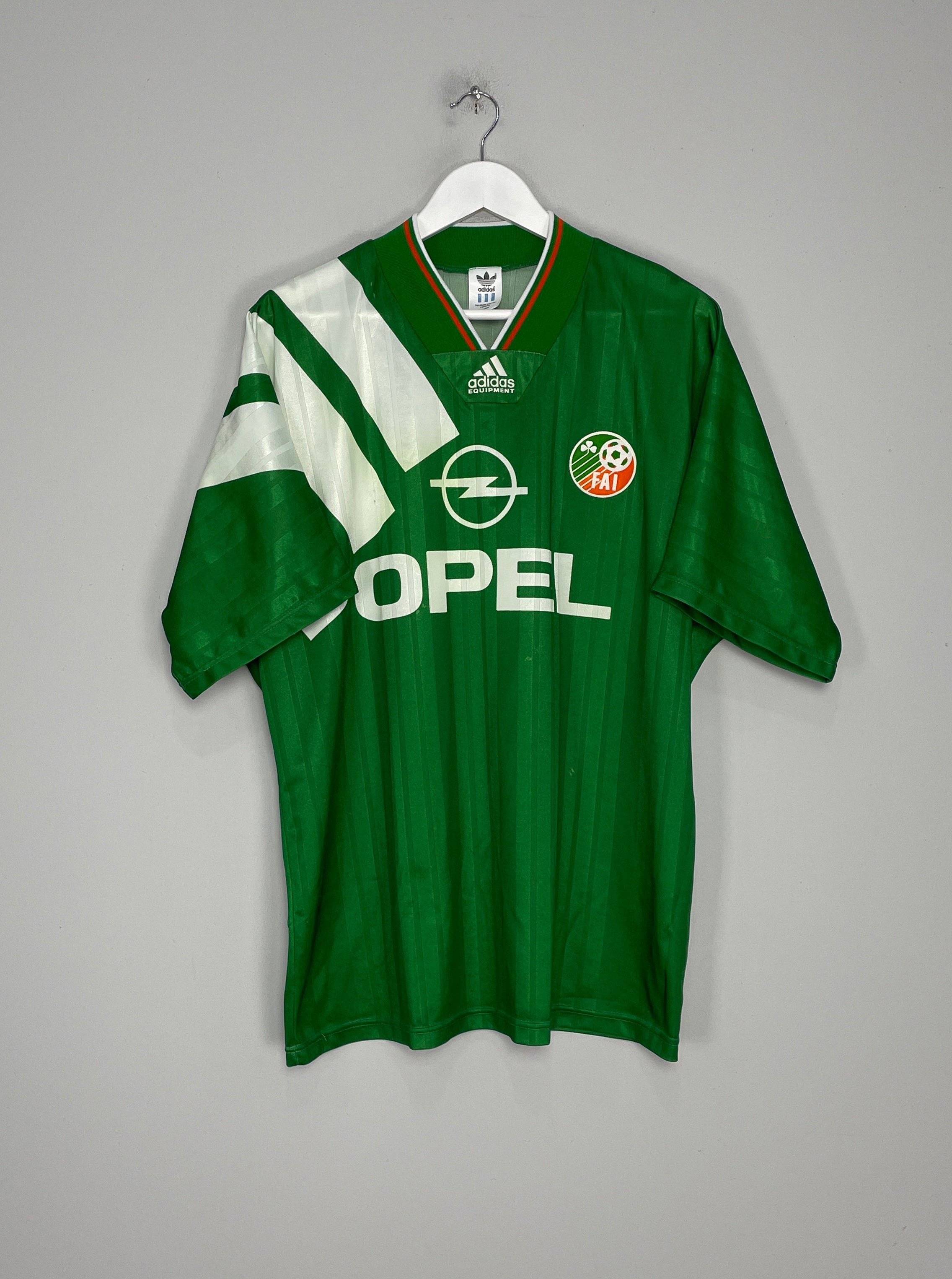 1992/94 IRELAND HOME SHIRT (XL) ADIDAS