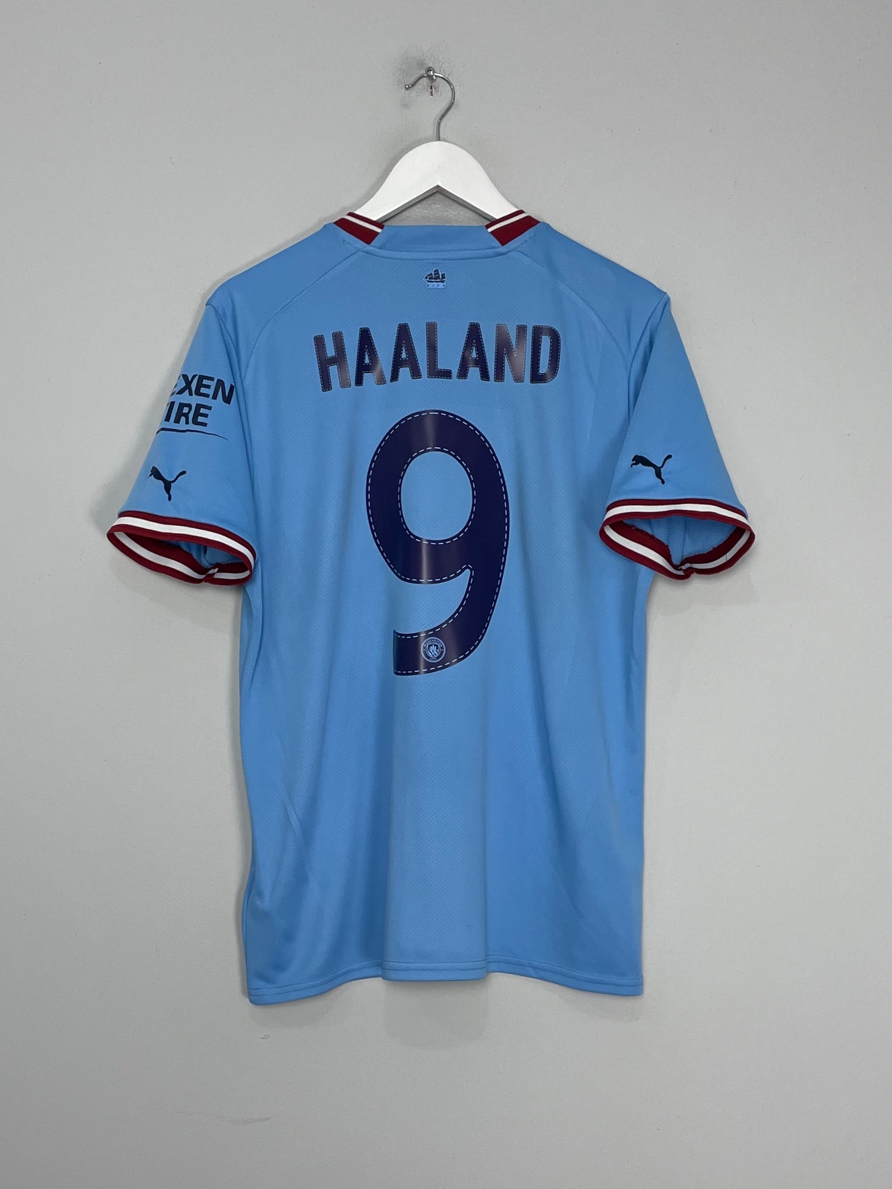 2022/23 MANCHESTER CITY HAALAND #9 HOME SHIRT (L) PUMA