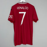 2022/23 MANCHESTER UNITED RONALDO #7 HOME SHIRT (XL) ADIDAS