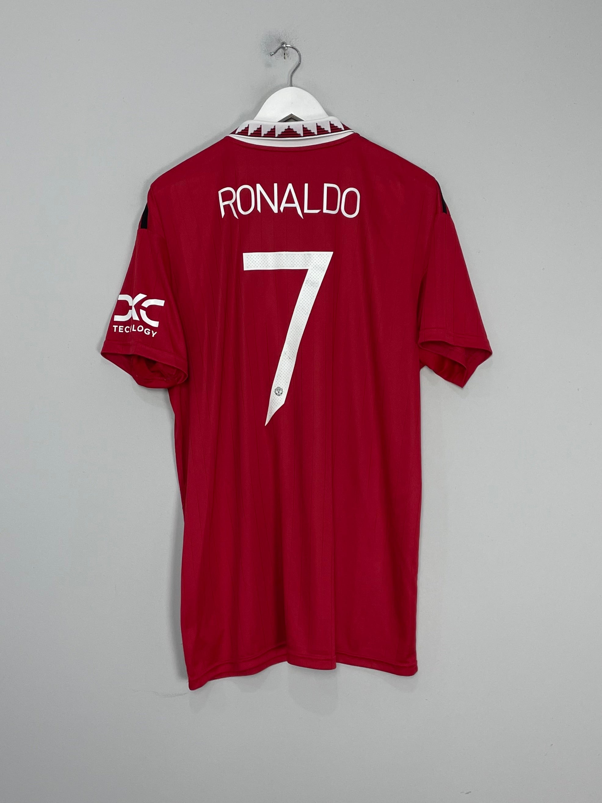 2022/23 MANCHESTER UNITED RONALDO #7 HOME SHIRT (XL) ADIDAS