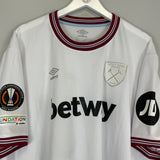 2023/24 WEST HAM L.PAQUETA #10 AWAY SHIRT (XXXXL) UMBRO