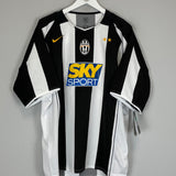 2004/05 JUVENTUS DEL PIERO #10 *BNWT* HOME SHIRT (XL) NIKE