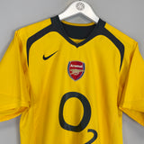 2005/06 ARSENAL HENRY #14 AWAY SHIRT (S) NIKE