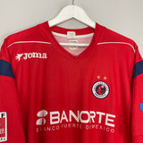 2004/05 TIBURONES ROJOS VERACRUZ HOME SHIRT (L) JOMA