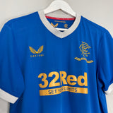 2021/22 RANGERS HOME SHIRT (L) CASTORE