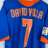 2005/06 VALENCIA DAVID VILLA #7 AWAY SHIRT (XL) NIKE